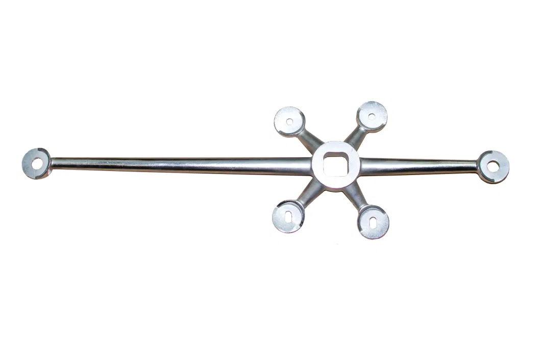 6-Way Arm Stainless Steel Glass Spider for Curtain Wall