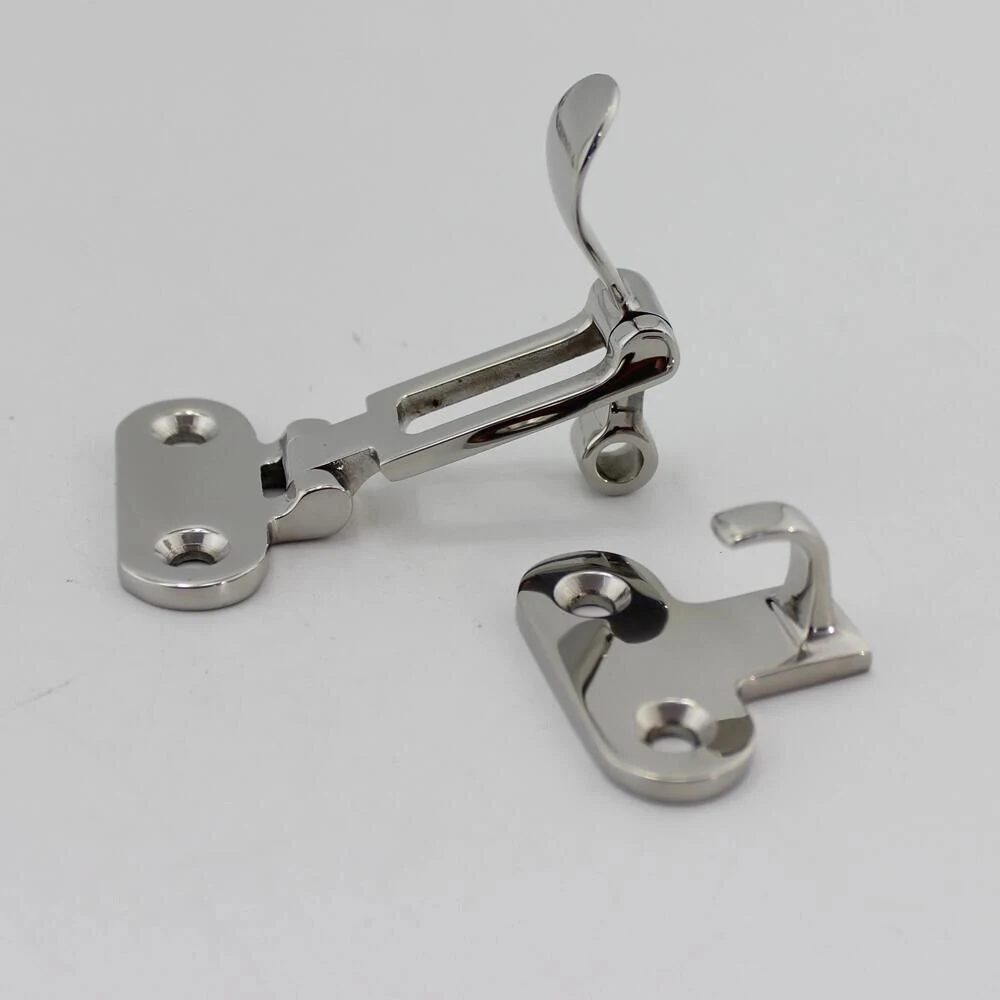 High Polished 316 Lash Boat Hasp, Stainless Steel Marine Parts Marine Hardware Rigging Hardware