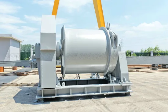 Guindeau hydraulique horizontal d'ancre marine de bateau de 50kn 80kn 150kn 200kn